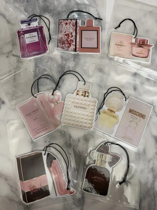 8 NEW Perfume Air Fresheners - Picture 2 of 2